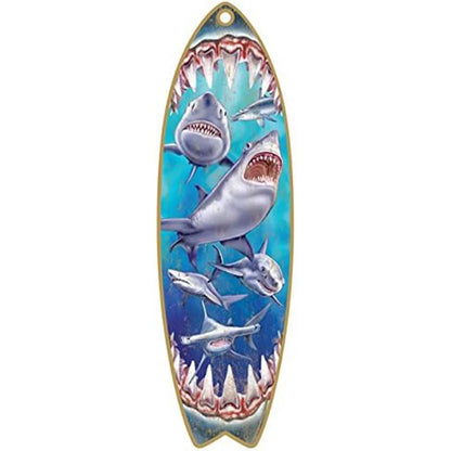 Arte prancha surf,arte surf madeira | Decoração retro artesanato com tema do oceano