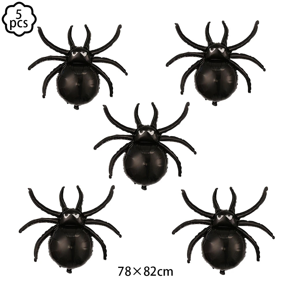 9 Balões de Halloween para Decoração de Festas, Suprimentos para Decoração Halloween