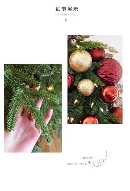 Guirlanda de Natal para porta da frente, decoração de guirlanda de Natal, guirlanda Natal