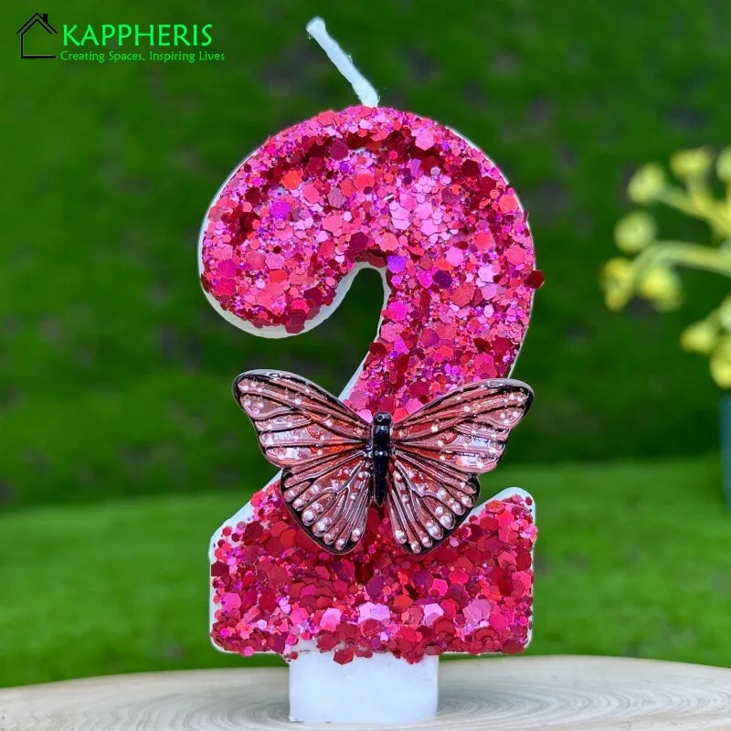 Velas com número de aniversário de 7 cm, velas de aniversário, design 3D, bolo aniversário