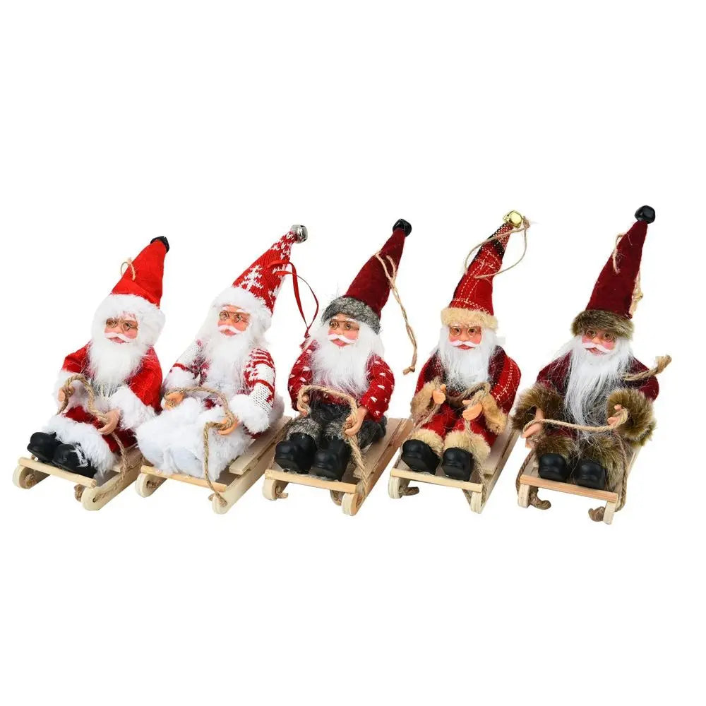 Decoração De Natal Porta De Papai Noel Pendurado