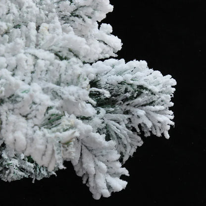 Árvore de Natal Artificial Premium Flocada de Neve Abeto Árvores Decoradas de Natal