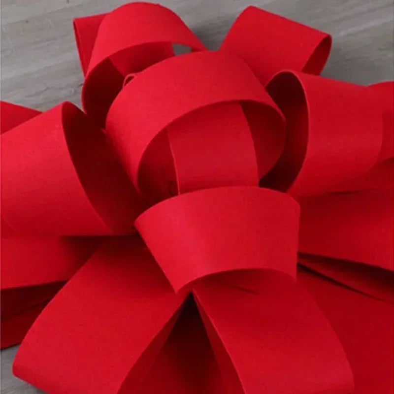 Grande Laço Vermelho De Presente Para Pendurar Carro/Moto/Inauguração, Decoração