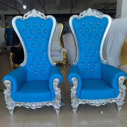 Poltrona Do Papai Noel Trono Grande Duplo Cadeira Natal Cor Vermelho