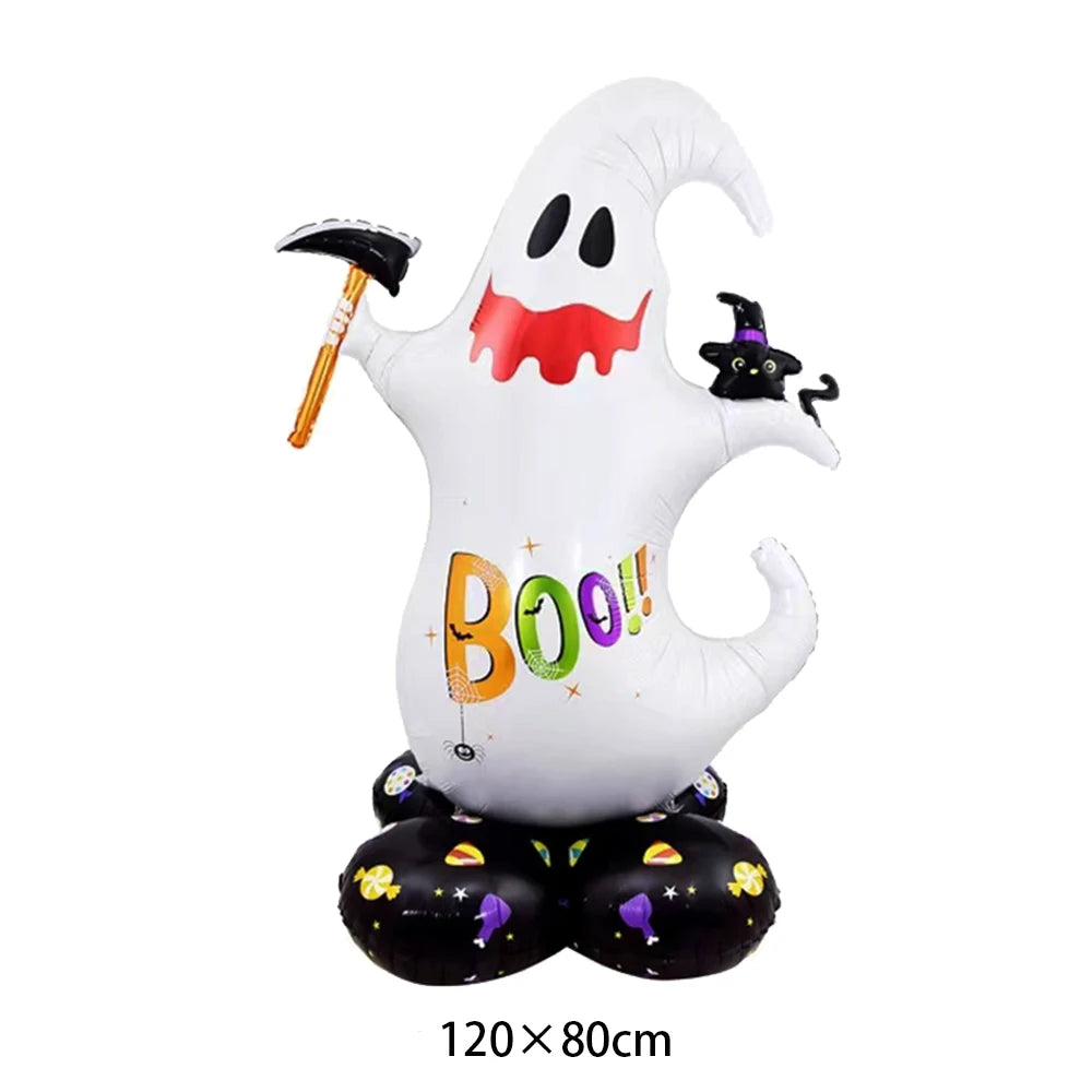 9 Balões de Halloween para Decoração de Festas, Suprimentos para Decoração Halloween