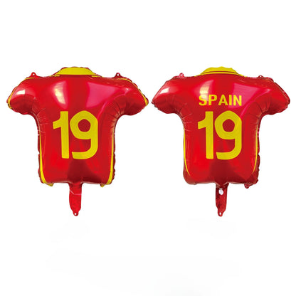 Balões de Camisa Copa do Mundo festa de aniversário com balões e kit de futebol