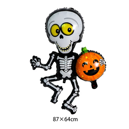 9 Balões de Halloween para Decoração de Festas, Suprimentos para Decoração Halloween
