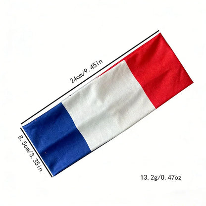 Faixas Cabelo Torcida Brasil Lenço Bandana Multiuso Brasil Copa do Mundo 24cm*9.45 Pol.
