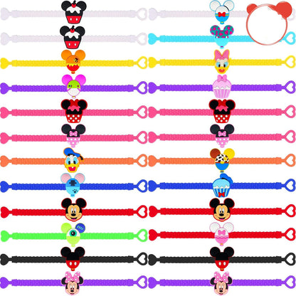 Kit Decoração Sacolas Presente Festa de Aniversário Infantil Mickey Baby e Minnie Baby