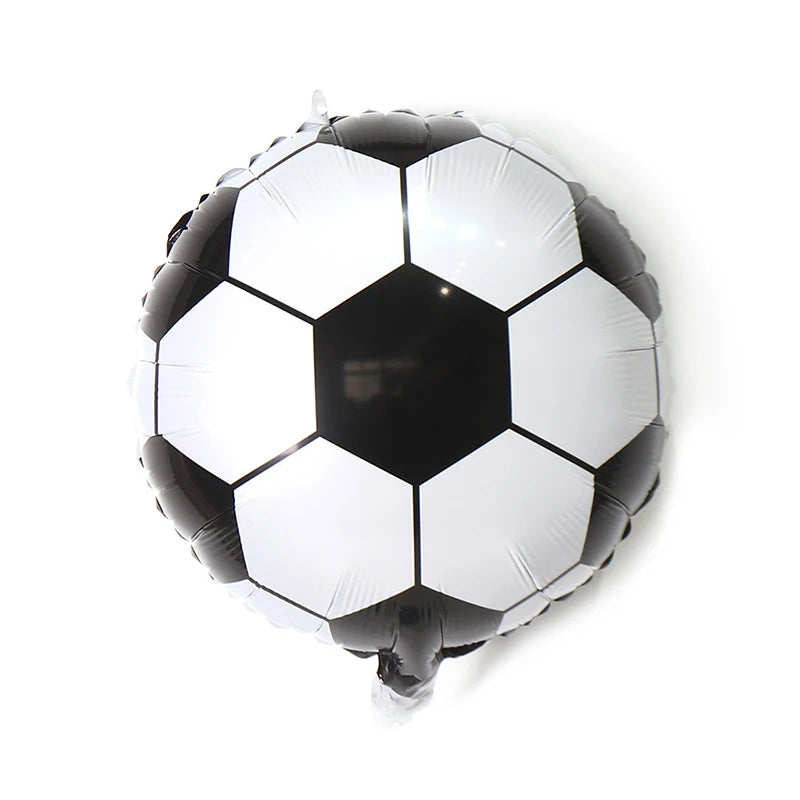 Decorações de Copa do Mundo de balões de futebol, número de balão verde, balão futebol