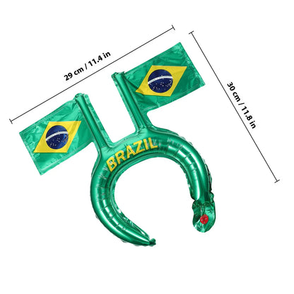 Bandana Copa do Mundo 20 Pçs Bandana Esportes Bandana Animar Futebol Festa Favores