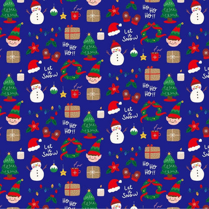 Papel kraft Natal Papel de Presente de Natal do Papai Noel, Embalagem de Presentes Kraft