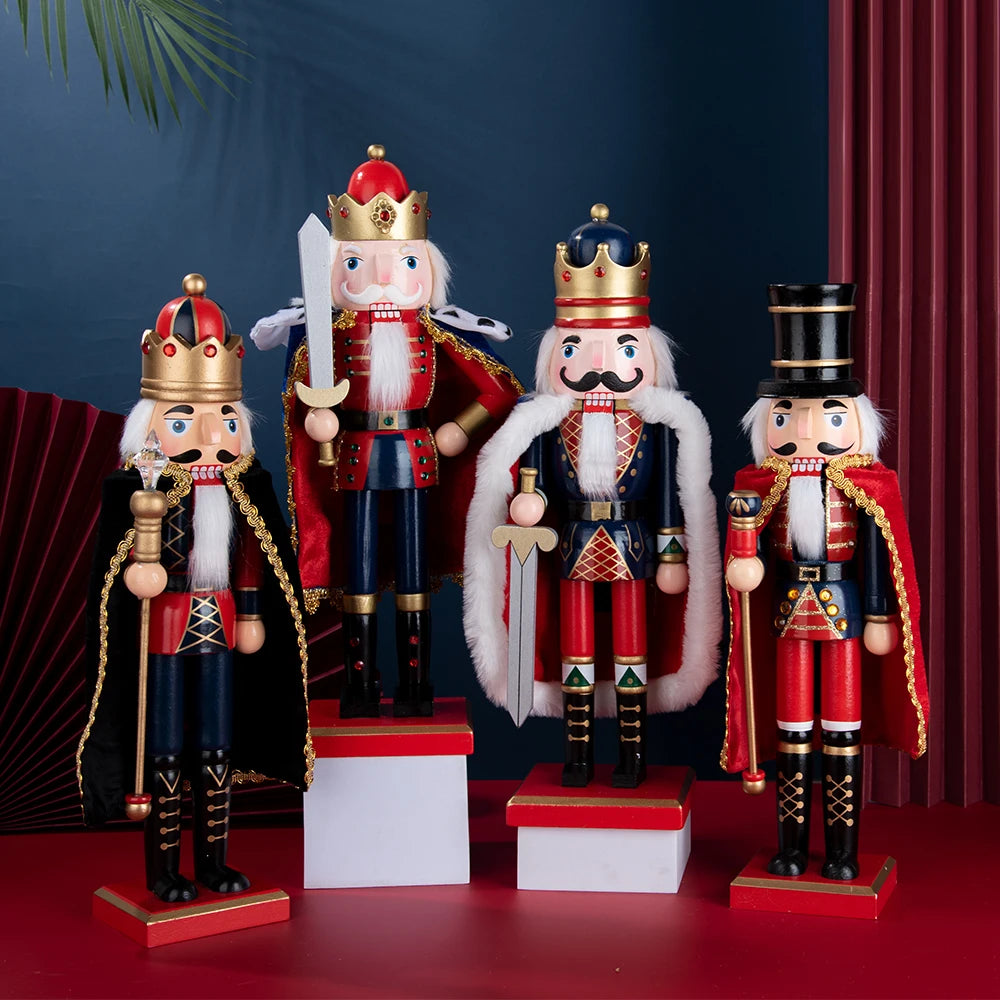 Soldado Quebra-nozes Brinquedo Fantoche De Figura De Árvore De Natal