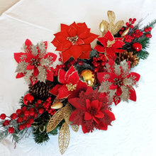 Carregar imagem no visualizador da galeria, Flores De Decoração De Natal Decorações De Flores De Natal Flores
