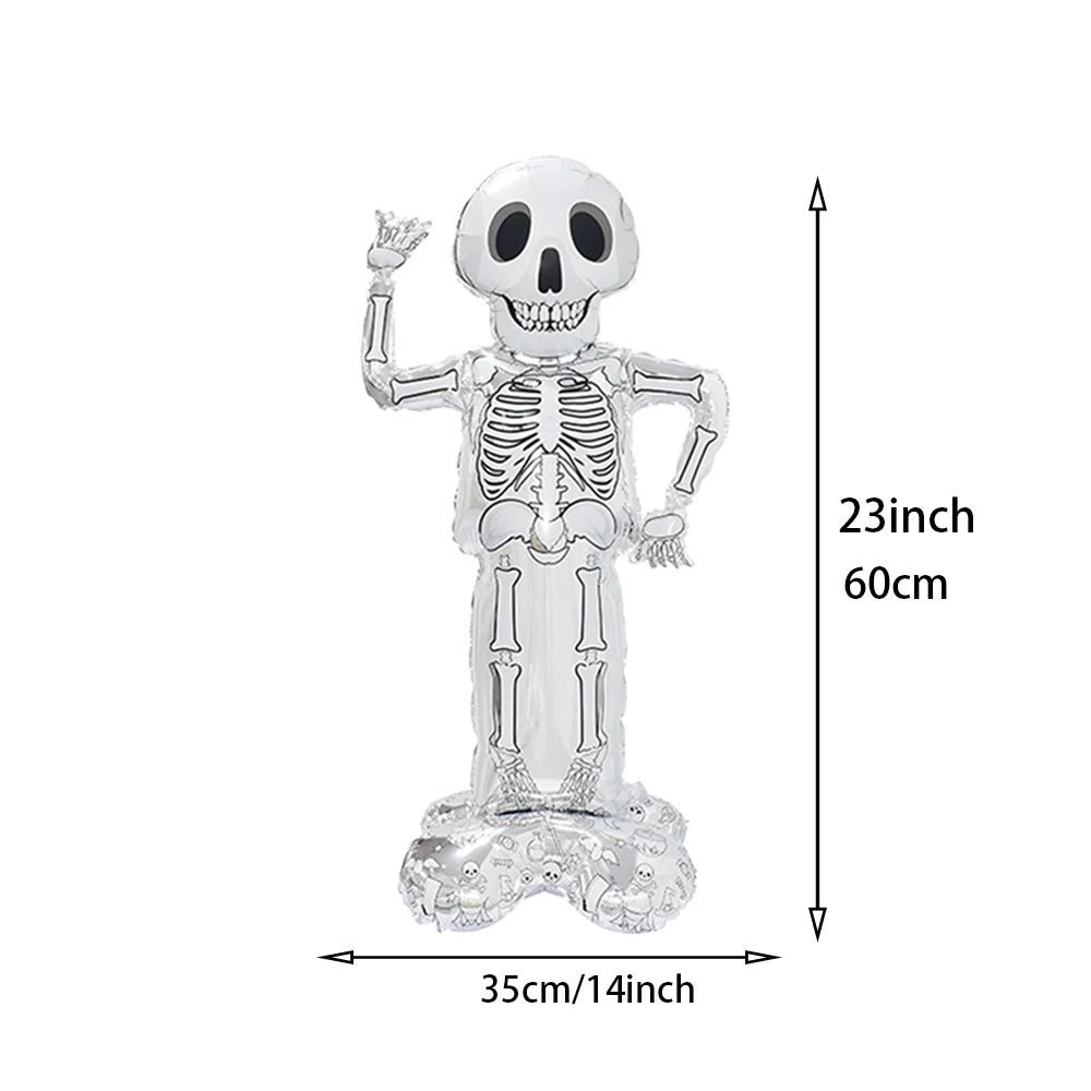 9 Balões de Halloween para Decoração de Festas, Suprimentos para Decoração Halloween