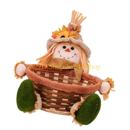 Decoração de espantalho Festa Junina  do festival da colheita, boneca pelúcia espantalhos