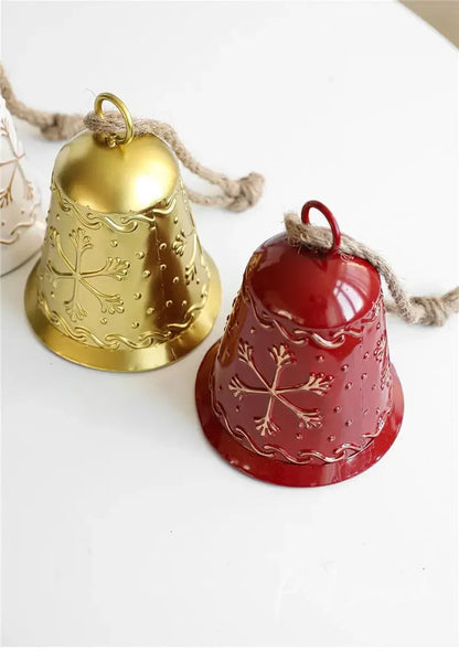Enfeites De Sino De Natal Decoração de Pendentes, Sinos Decorativos de Natal em Metal