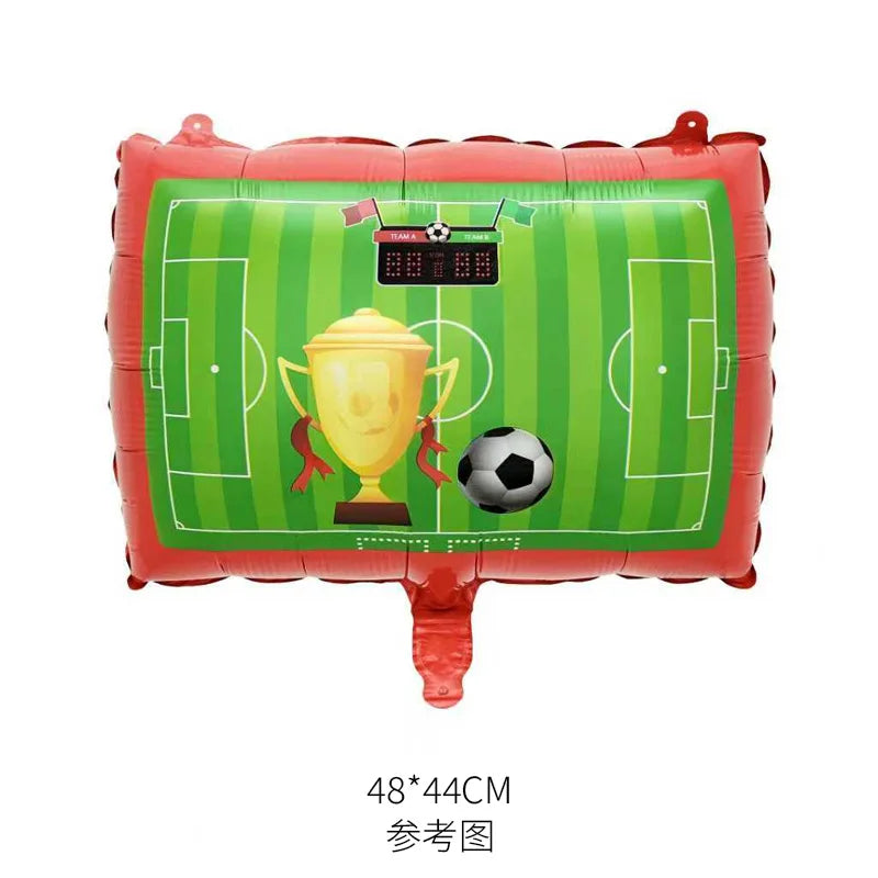 Balões de futebol copa do mundo 4D troféu da Copa do Mundo decorações de festa futebol