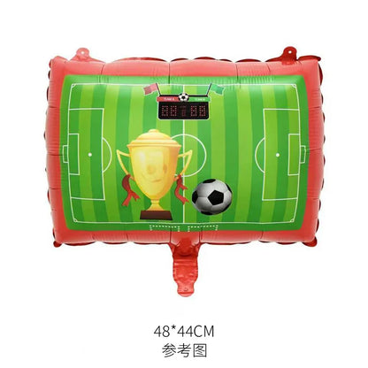 Balões de futebol copa do mundo 4D troféu da Copa do Mundo decorações de festa futebol
