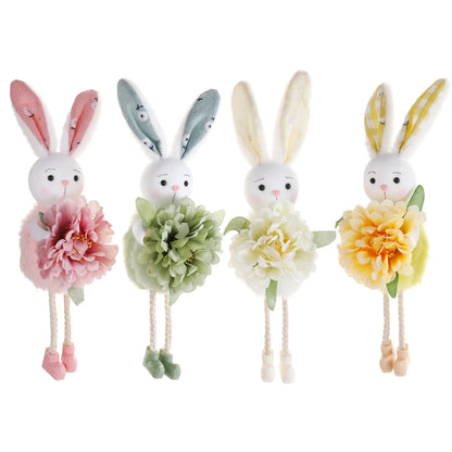Coelho Páscoa Flores Decoração de Páscoa com da Páscoa para Pendurar, Enfeite Flores
