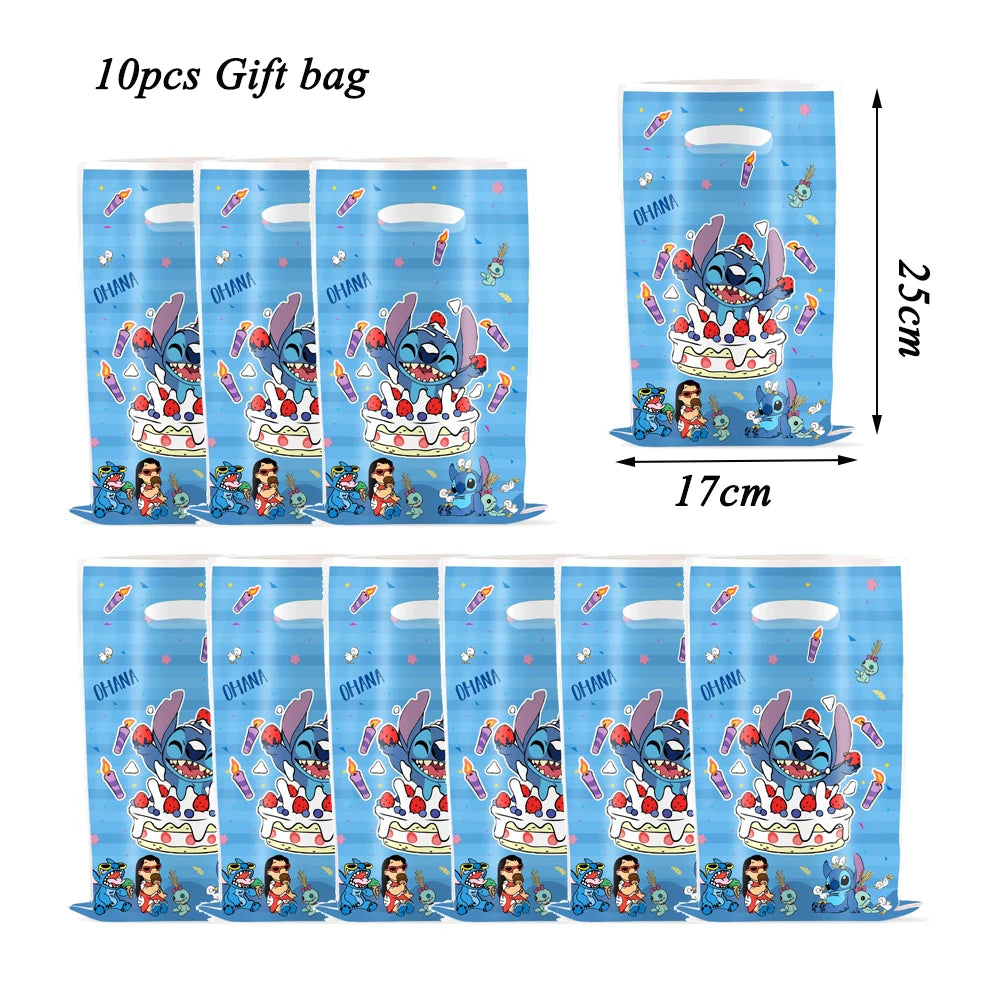 Itens lilo & stitch personalizados Saquinhos Surpresa Aniversário Disney Stitch & Angel