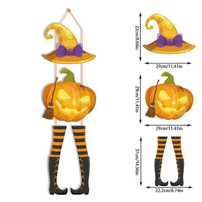 Decoração de Halloween - Conjunto de 1 peças de decoração Halloween castelo fantasma