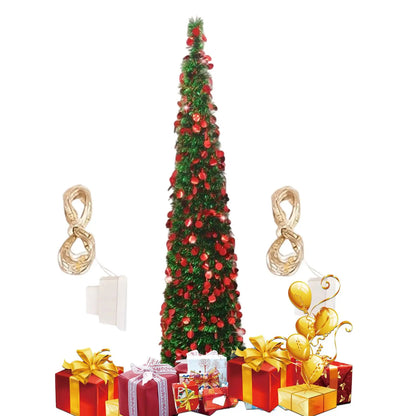 Árvore de Natal Artificial Realista com 1,5 Metros de Altura Pinheiro de Natal Artificial Realista
