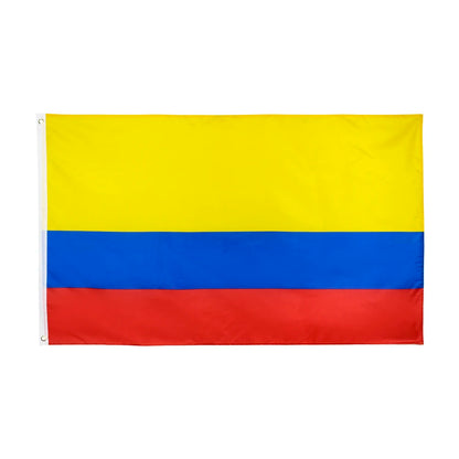 Copa do Mundo Bandeira Bandeira colombiana da Colômbia | 7,5 x 1,5 m | Bandeira do país
