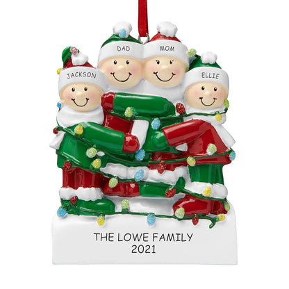 Porta-Retrato Árvore de Natal Enfeite de Natal Personalizado em Formato de Porta-Retrato 7.8cm*7.7cm