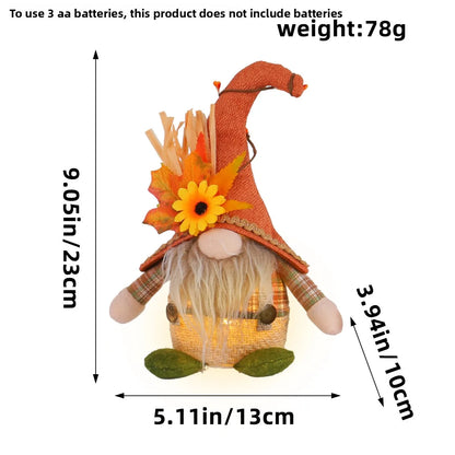 Bonecos Espantalho Gnomo Homem Pé Comprido Espantalho 50cm palha junino decorativo