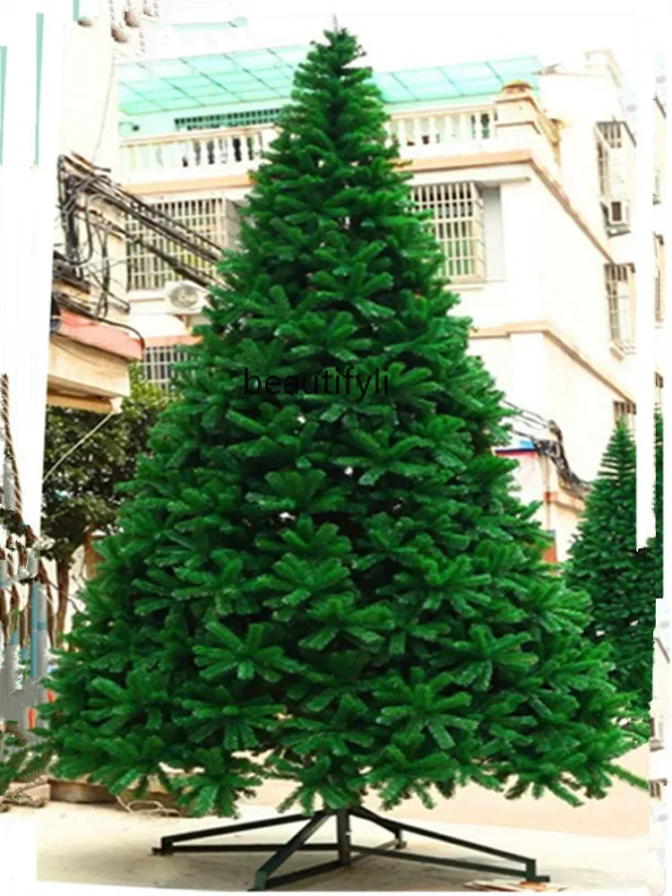 Árvore Pinheiro De Natal Modelo Super Luxo Cor Verde Green 3 metros a 5 metros