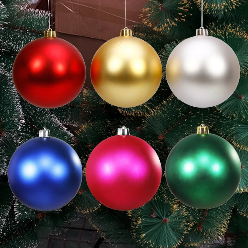 Bolas de Natal Grandes para Shopping Center, Altura: 30cm/Largura (Diâmetro): 30cm*30cm