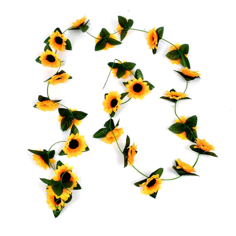 Festa Junina girassol artificial de 1 peças, flores de girassol de látex com toque real falso