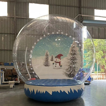 Bolha Inflável Foto Cabine Natal Decoração Inflável de Natal, Bola Inflável Gigante de PVC