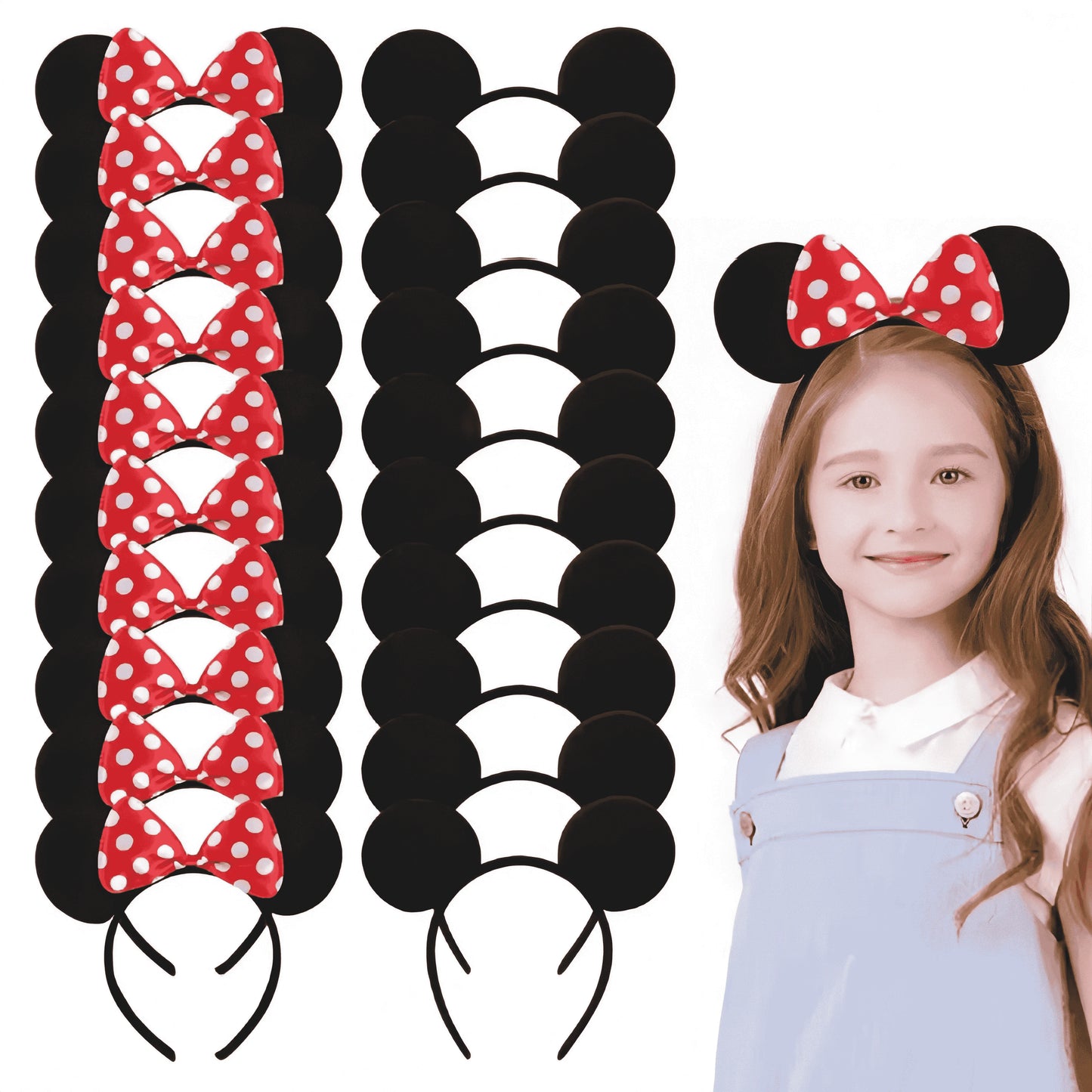 Kit festa aniversário mickey e minnie Decoração Festa Aniversário Infantil Painel + Displays