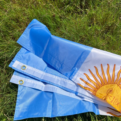 Bandeira Argentina Copa do Mundo 9 x 1,5 m, Bandeira Nacional Grande para Decoração