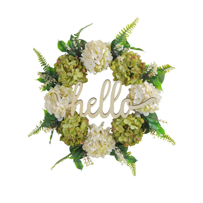 Guirlanda De Flores Rosa, Decoração De Simulação De Primavera/verão