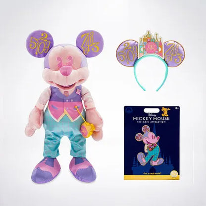 Disney Mickey Mouse Atração principal Edição Limitada Série 41cm Pelúcia Macia