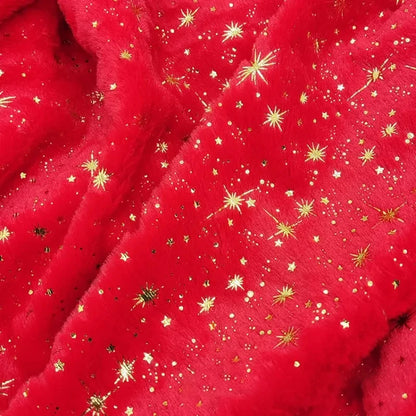 Toalha Estampa de Flocos Neves 40 Formas de Usar Árvore Natal, Saias, Capas de Almofada e 100% Poliéster