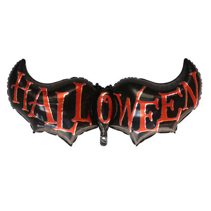 Decoração de festa de Halloween 3D balões decoração abóbora gato balão forma fantasma