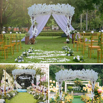 Árvore Flor Artificial Simulação de pouso de cerejeira artificial, enfeites florais e grande