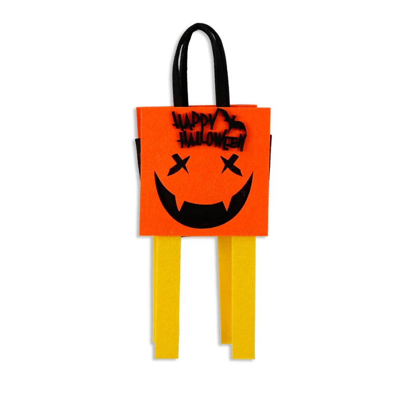 Sacolas de doces de Halloween para crianças - Sacola reutilizável de Halloween adequada