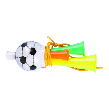 Vuvuzela Copa do Mundo Buzina de futebol Vuvuzela, conjunto de 3 buzinas ar comprimido
