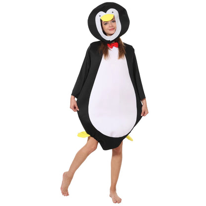Fantasia de pinguim para mulheres Fantasia de barata para adultos