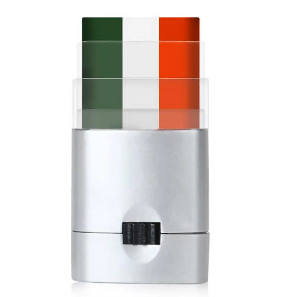 Caneta rosto bandeira torcida Romênia, caneta maquiagem para pintar uma bandeira Copa