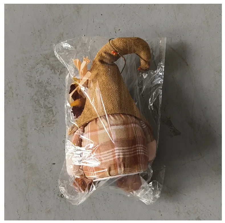 Bonecos Espantalho Gnomo Homem Pé Comprido Espantalho 50cm palha junino decorativo