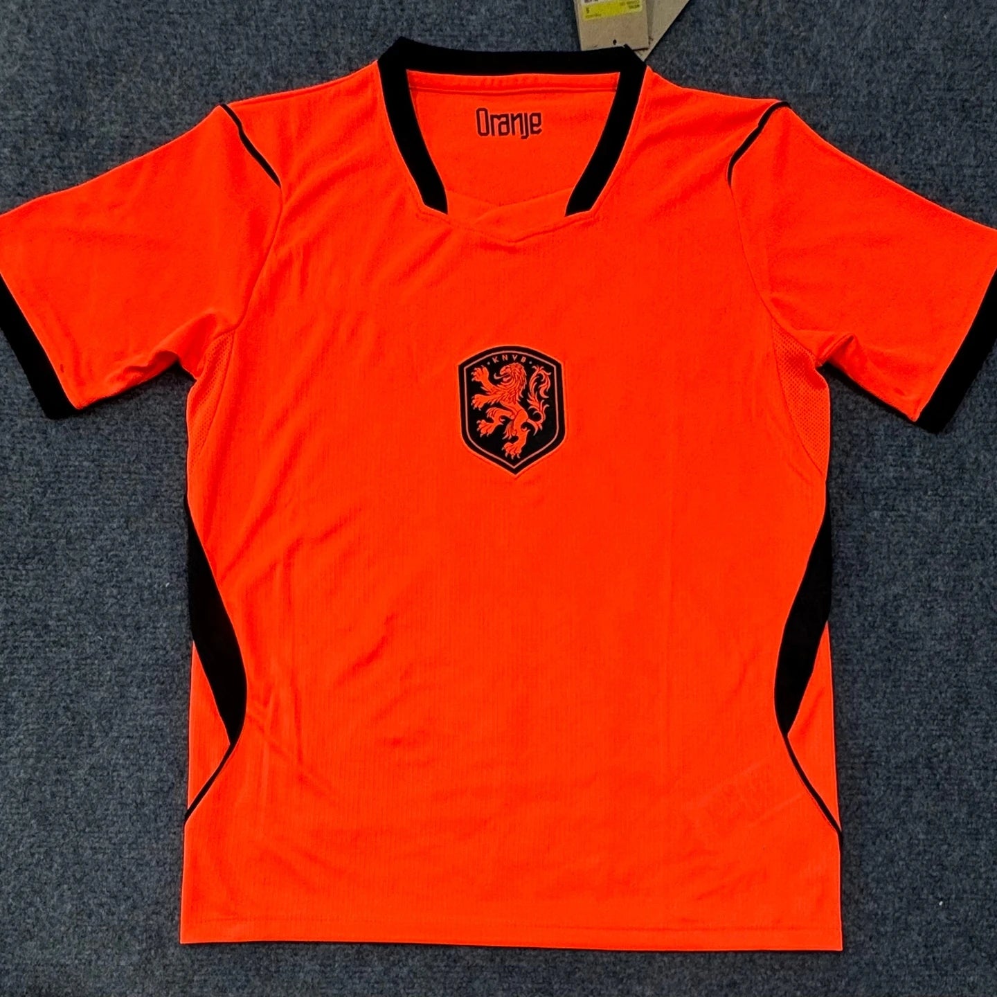 Camisa Holanda Holanda Laranja Futebol Fãs Esporte Retrô Vintage 3D