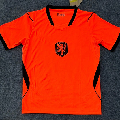 Camisa Holanda Holanda Laranja Futebol Fãs Esporte Retrô Vintage 3D