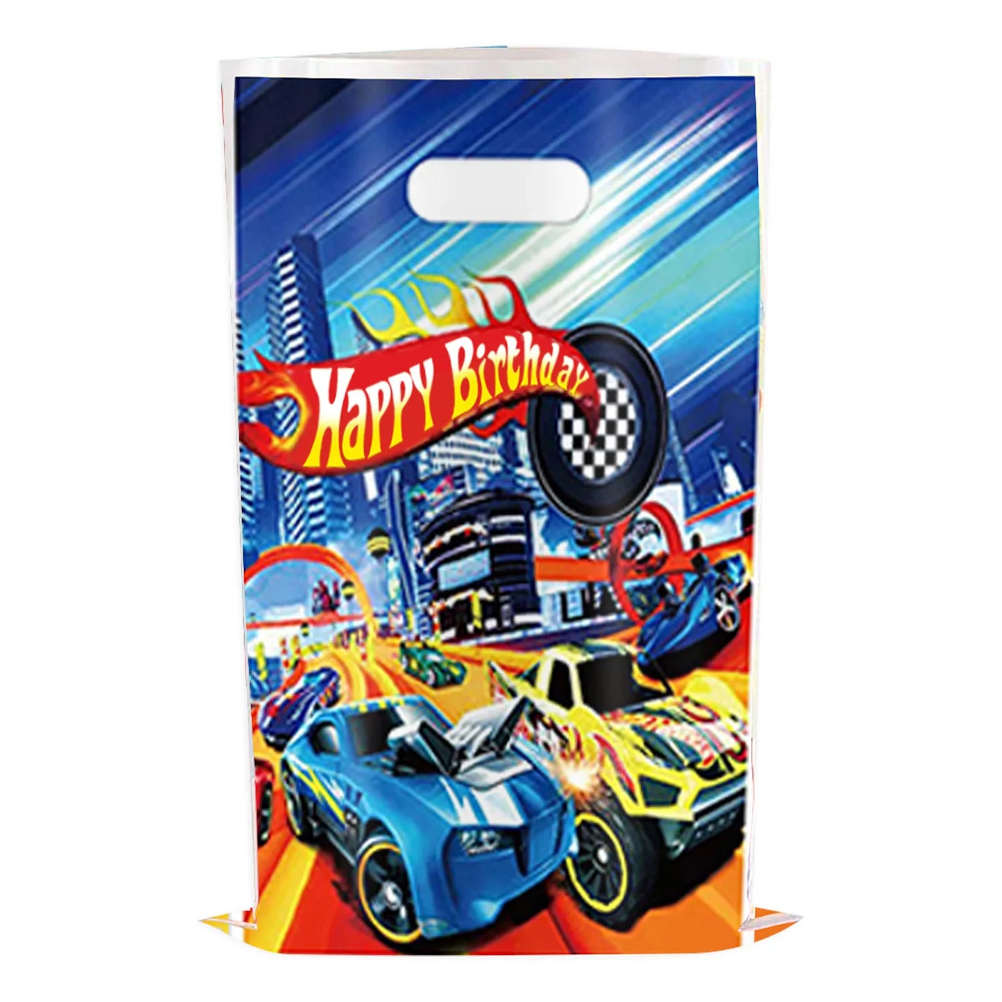 Kit Festa Hot Wheels Conjunto de decoração para festa de aniversário com toalha de mesa