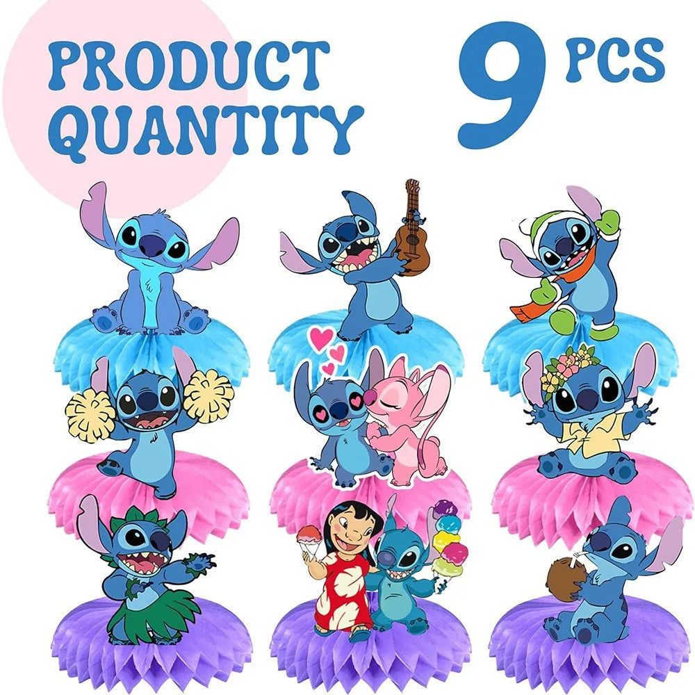 Lilo & Stitch Topo de Bolo Lilo & Stitch Kit Festa Só um bolinho